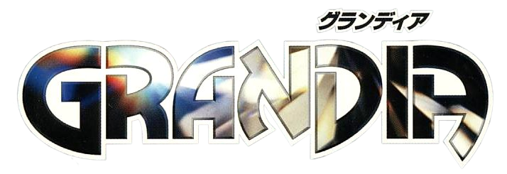 Grandia title screen for Sega Saturn